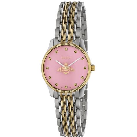 gucci pink watch|gucci watches official website.